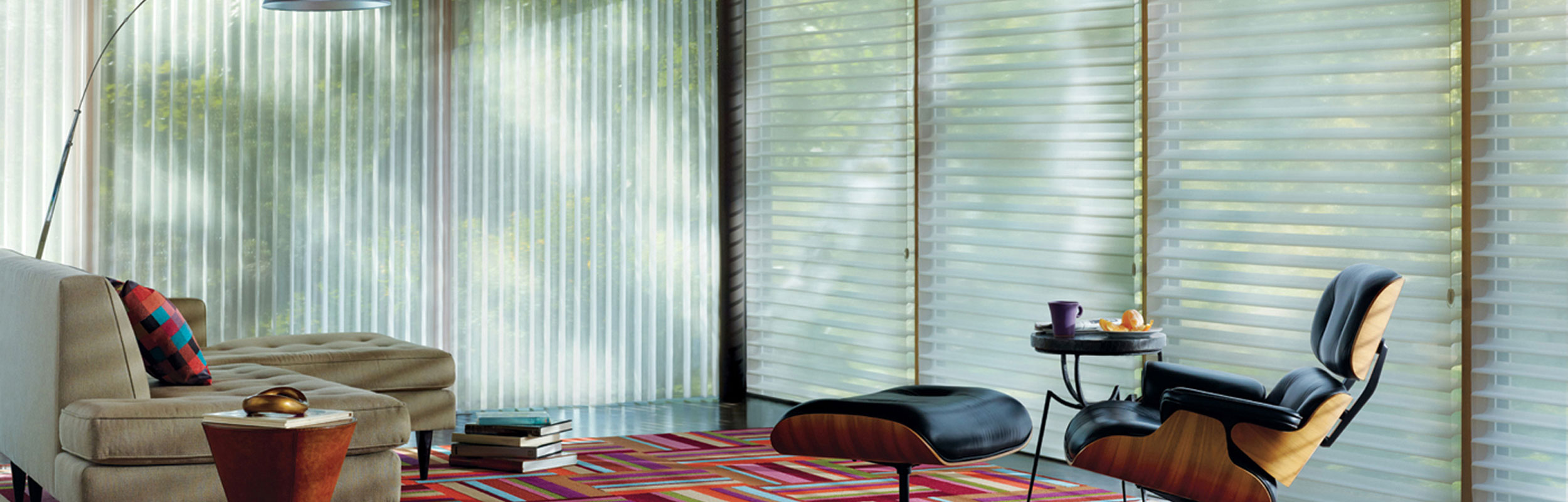 cortinas y persianas finas